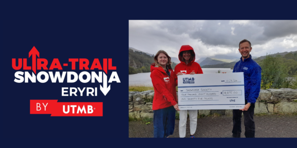 Thanks to UTMB for raising £4,875!